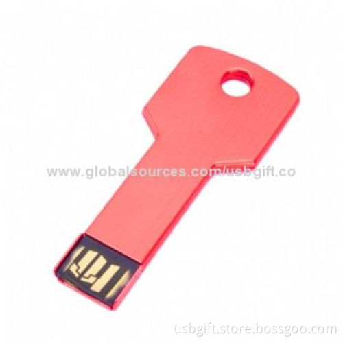 USB Stick Memory, 8GB, Colorful Key Shape